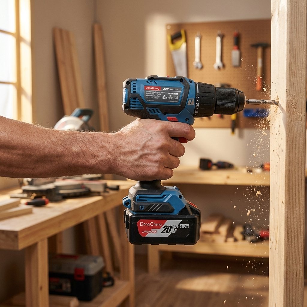 DCA Dongcheng Hammer Drill 20v DCJZ05-13 AM - BAS Kuwait Bab Al Saif 