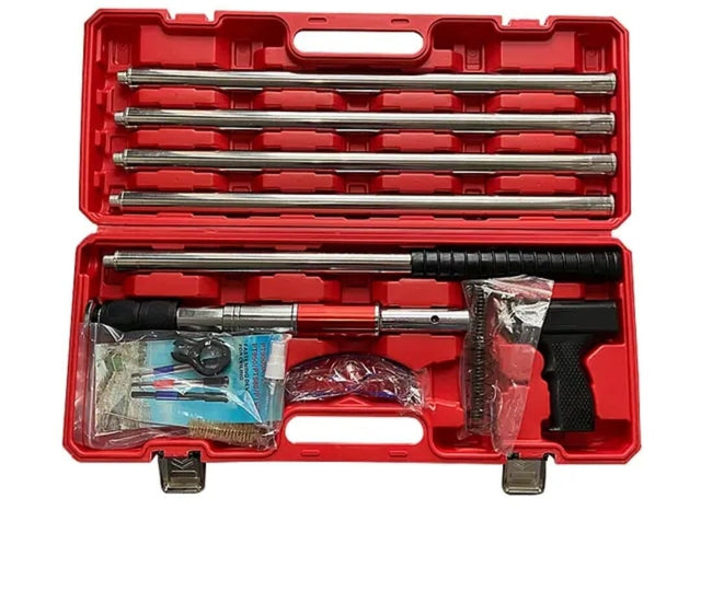 Decor Gun LONG I Ceiling Steel Nail Gun with long extension Cord - BAS Kuwait Bab Al Saif Red Standard 