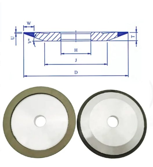 Diamond Grinding Wheel For Sharping Tct Circular Saw Blade - BAS Kuwait Bab Al Saif Standard 2 Mm 