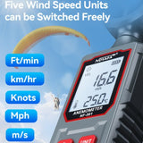 Digital Anemometer Mini Wind Speed Meter 60W - BAS Kuwait Bab Al Saif 