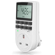Digital Timer Plug Socket - BAS Kuwait Bab Al Saif White Standard 