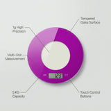Digital Weight Scale for Kitchen (Glass) - BAS Kuwait Bab Al Saif 