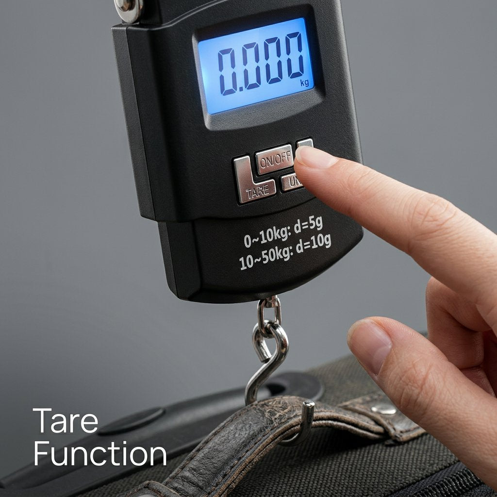 Digital Weight Scale for luggage 50 kg (3) - BAS Kuwait Bab Al Saif 