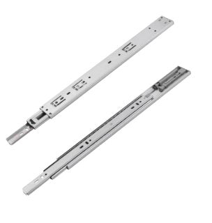 Drawer Sliding Ball Bearing, Drawer Channel Full extension, Push open / Soft Close / Normal - BAS Kuwait Bab Al Saif Standard 20Cm Slide 