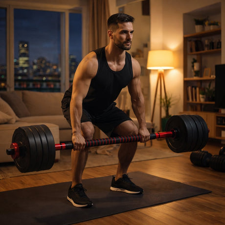 Dumbbell Adjustable Black - BAS Kuwait Bab Al Saif 