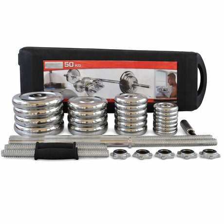 Dumbbell Set 50kg - BAS Kuwait Bab Al Saif 