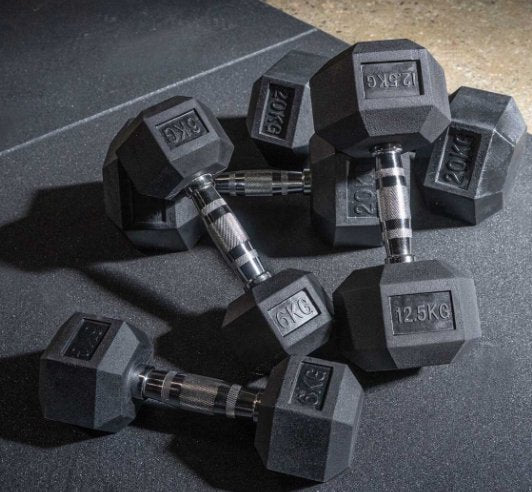 Dumbbells (Set of 2) - BAS Kuwait Bab Al Saif Standard 2.5 Kg 