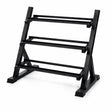 Dumbbells stand I 3 Tier Gym Weights rack 300kg Capacity - BAS Kuwait Bab Al Saif 