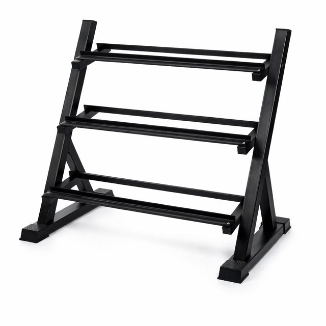 Dumbbells stand I 3 Tier Gym Weights rack 300kg Capacity - BAS Kuwait Bab Al Saif 