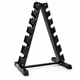 Dumbbells stand I 6 Pair Gym Weights rack 200Kg Capacity - BAS Kuwait Bab Al Saif 