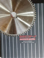EDN Brand - Circular Saw blades GERMANY for cutting aluminum and wood laminate- blade Sound proof, vibration resistance- BAS Kuwait EDN Standard 350 X 3.2 X 30 Mm X 108T 