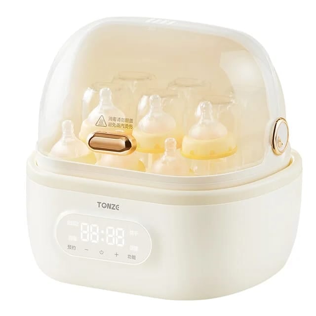 Electric Baby Bottle Steamer Sterilizer and Dryer – BAS Kuwait Bab Al Saif White Standard 