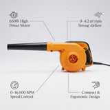 Electric Blower Machine 650W DINGQI BRAND - BAS Kuwait Bab Al Saif 