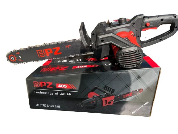 Electric Chain Saw 12" - BAS Kuwait Bab Al Saif Red 12" 
