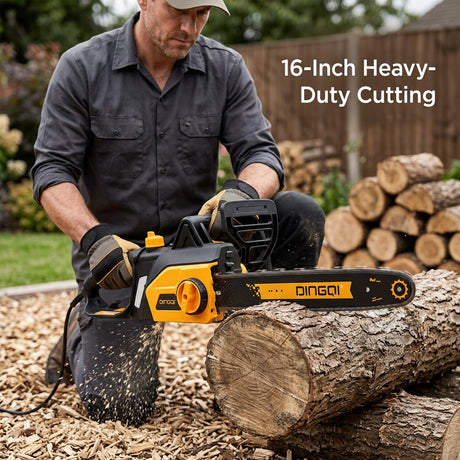 Electric Chain Saw 16" 1800W Dingqi Brand - BAS Kuwait Bab Al Saif 