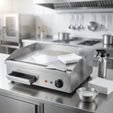 Electric Counter Top Grill Flat Iron 220V - BAS Kuwait Bab Al Saif 