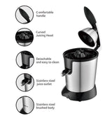 Electric Juicer Press 350W 400ml for Orange Lemon - BAS Kuwait Bab Al Saif 