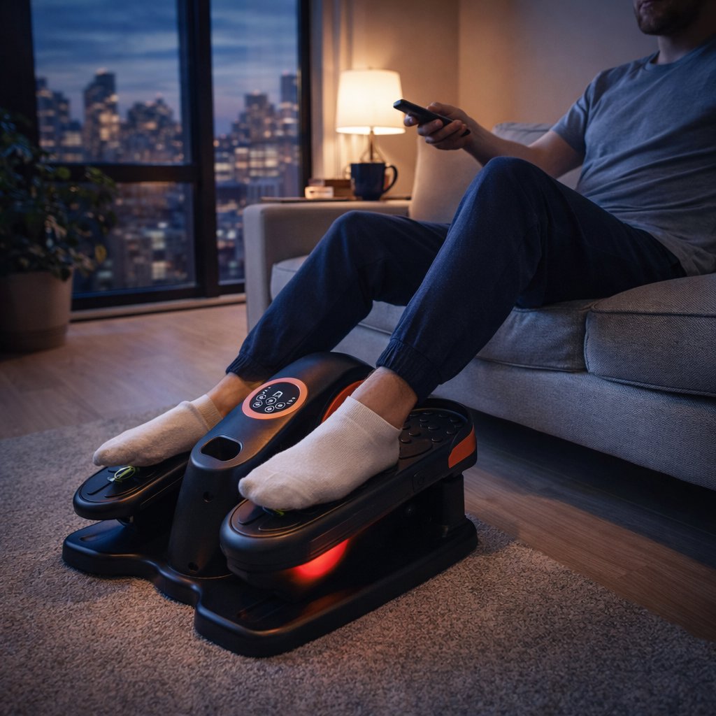 Electric Mini Elliptical trainer I Home fitness steppers - BAS Kuwait Bab Al Saif 