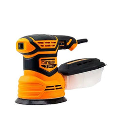Electric Orbital Sander 380W & Polisher Round Set High-Power 122mm - Ideal for Wood, Wall, and Floor Sanding  DINGQI BRAND - BAS Kuwait