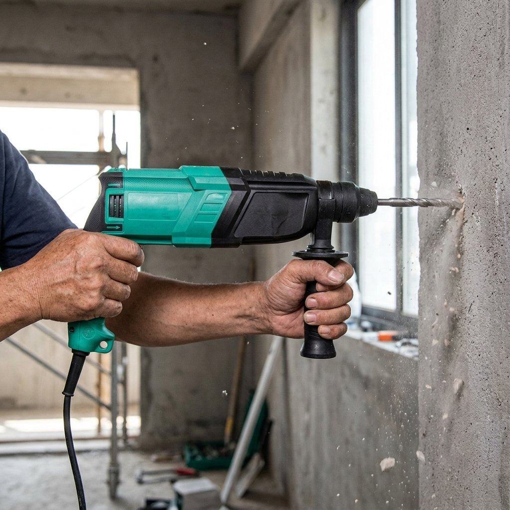 Electric Rotary Hammer 800W DCA BRAND - BAS Kuwait Bab Al Saif 