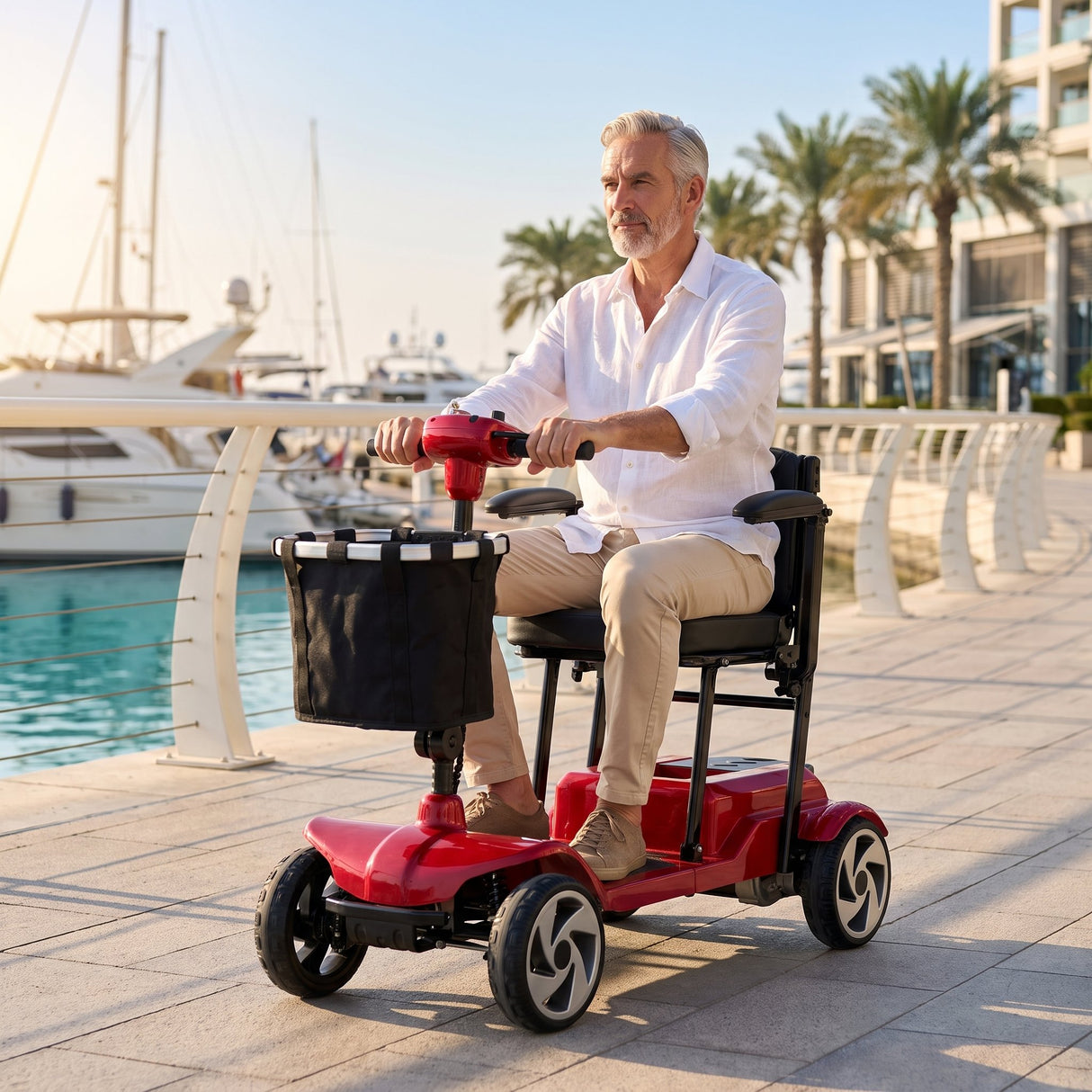 Electric Scooter Manual Folding - BAS Kuwait Bab Al Saif 