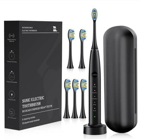 Electric Toothbrush Wireless Charging 1200MAh 39000 vibration - BAS Kuwait Bab Al Saif 