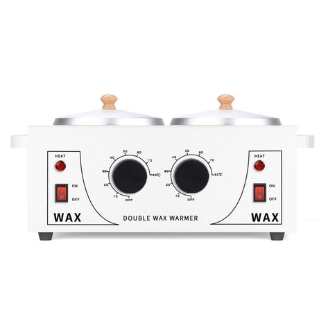 Electric Wax Heater Double Pot 1200ml - BAS Kuwait Bab Al Saif 