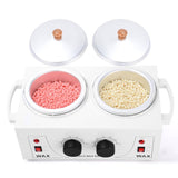 Electric Wax Heater Double Pot 1200ml - BAS Kuwait Bab Al Saif 