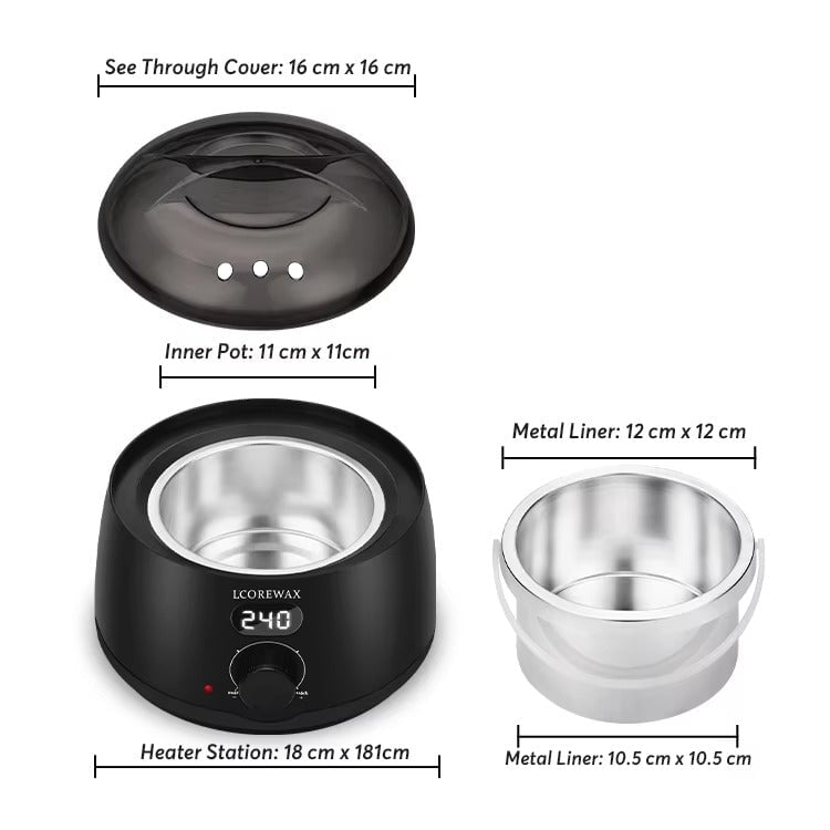 Electric Wax Heater Wax Warmer - BAS Kuwait Bab Al Saif 