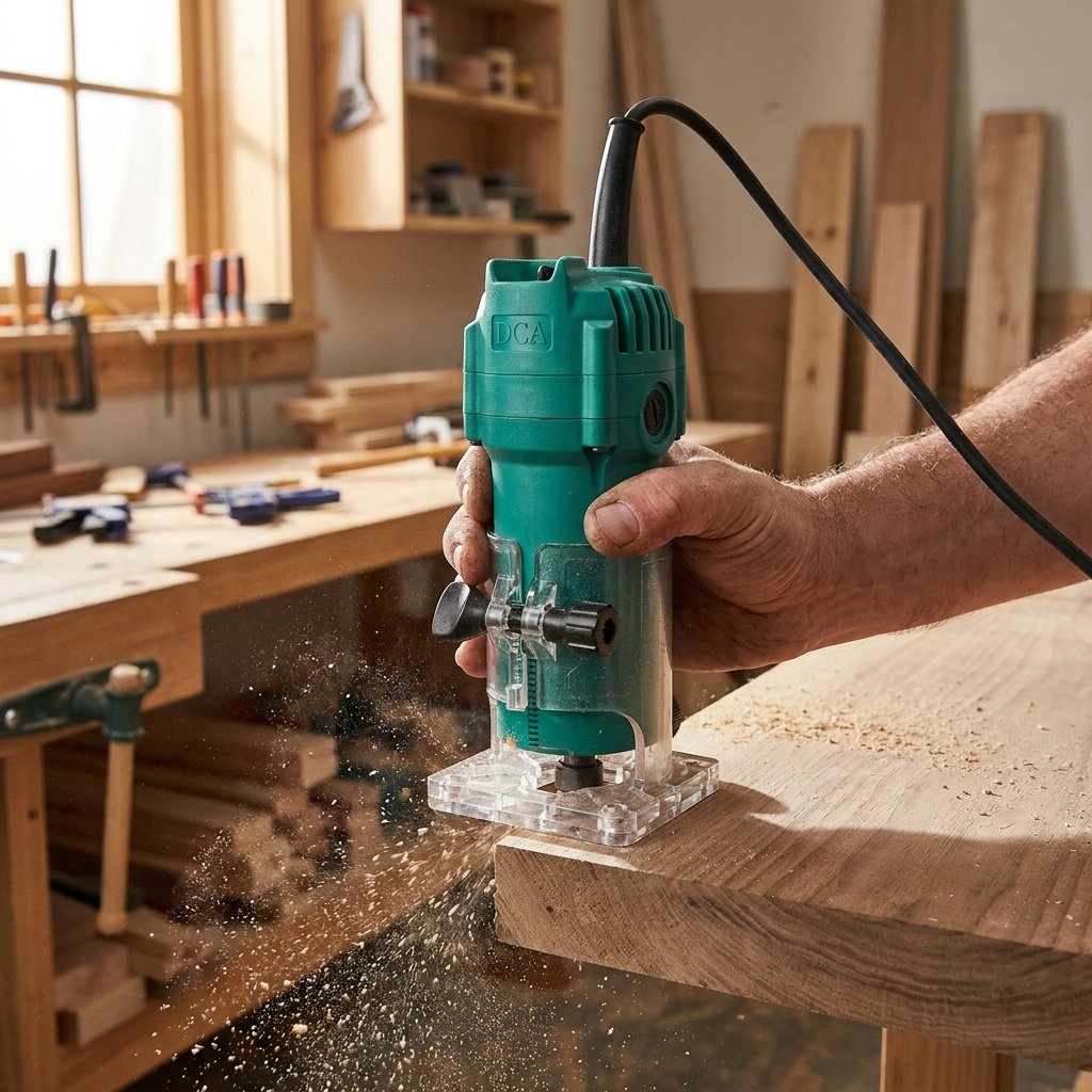 Electric Wood Trimmer 530W DCA BRAND - BAS Kuwait Bab Al Saif 