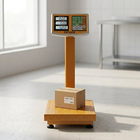 Electronic PLatform Weight Scale 150 kg Dingqi brand - BAS Kuwait Bab Al Saif 