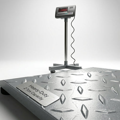 Electronic Platform Weight Scale 2 Tons - BAS Kuwait Bab Al Saif 