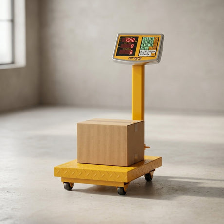 Electronic PLatform Weight Scale 300 kg Dingqi brand - BAS Kuwait Bab Al Saif 