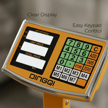 Electronic PLatform Weight Scale 300 kg Dingqi brand - BAS Kuwait Bab Al Saif 