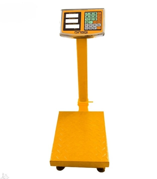 Electronic PLatform Weight Scale Dingqi brand - BAS Kuwait Bab Al Saif 150 KG (30 x 40 CM) 14 DAYS 