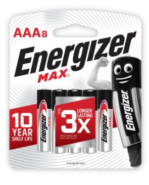 Energizer AAA Batteries (8pcs) - BAS Kuwait Bab Al Saif Standard Aaa 