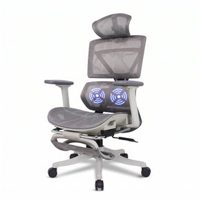 Ergonomic Mesh Office Chair with Massage Lumbar - BAS Kuwait Office Chair Bab Al Saif 