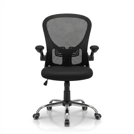 Ergonomic Office Chair with Adjustable Height & Lumbar Support — Breathable Mesh Back, High-Density Foam Seat, 360° Swivel | Home & Office Bab Al Saif 120 KG With Installation 