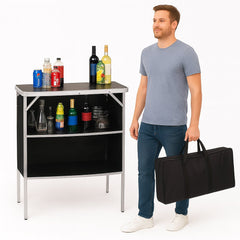 Foldable Aluminum Table Outdoor beach - BAS Kuwait