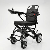 Foldable Electric Mobility Chair with Remote Control 120kg capacity | Lightweight Aluminium Travel Chair - BAS Kuwait Bab Al Saif 