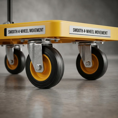 Foldable Hand Trolley 100 Kg / platform Hand Truck Dingqi Brand - BAS Kuwait Bab Al Saif 