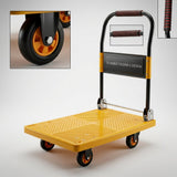 Foldable Hand Trolley 100 Kg / platform Hand Truck Dingqi Brand - BAS Kuwait Bab Al Saif 