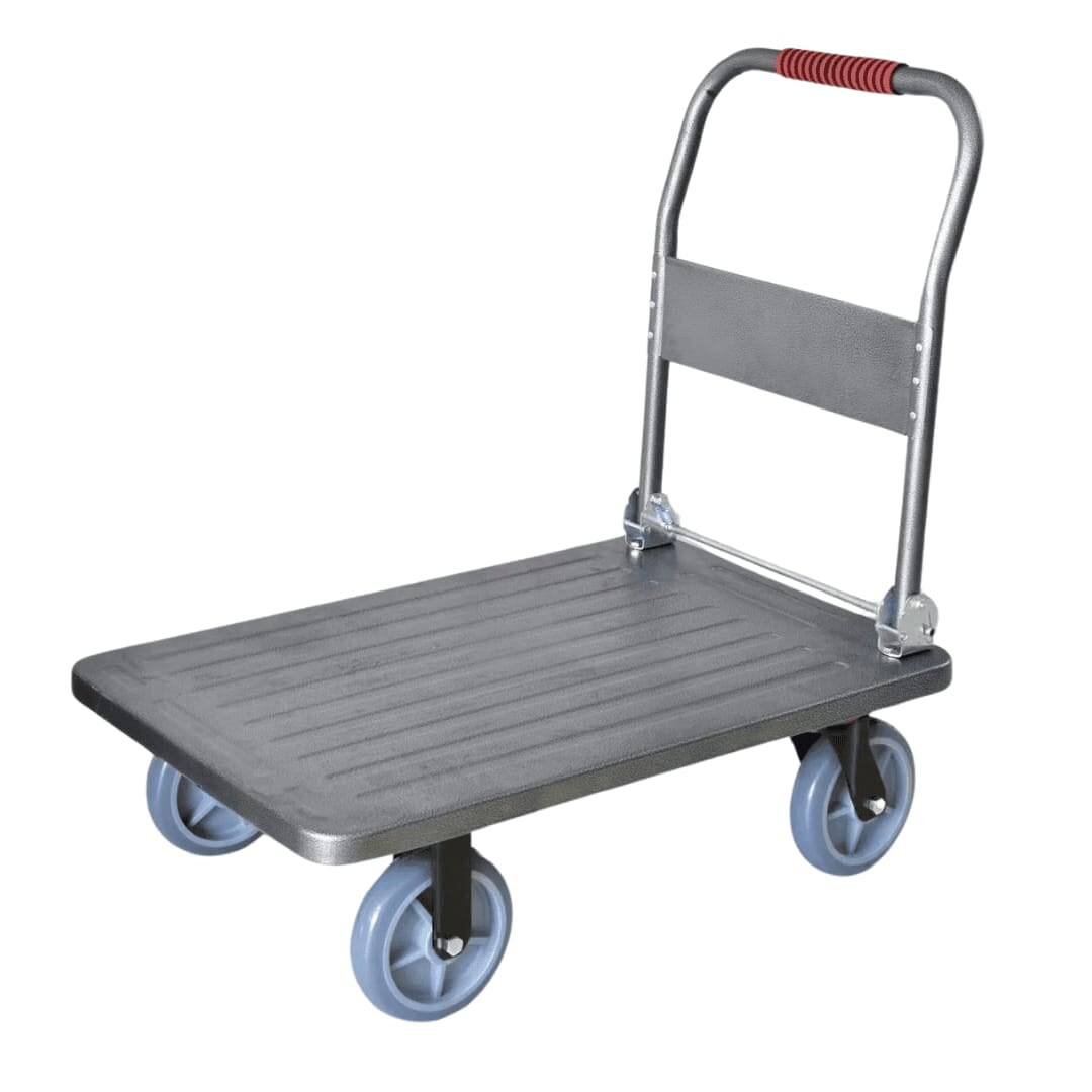 Foldable Hand Trolley 1000 Kg / platform Hand Truck - BAS Kuwait Bab Al Saif Standard Standard 