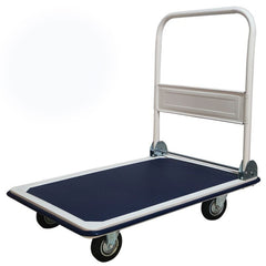 Foldable Hand Trolley 150 Kg Reinforced Steel - BAS Kuwait