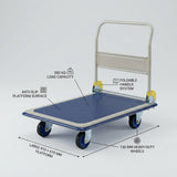 Foldable Hand Trolley 300kg Prestar Brand (Japan) NF-301 - BAS Kuwait BAS 