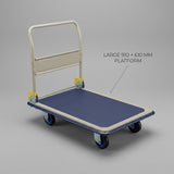 Foldable Hand Trolley 300kg Prestar Brand (Japan) NF-301 - BAS Kuwait BAS 