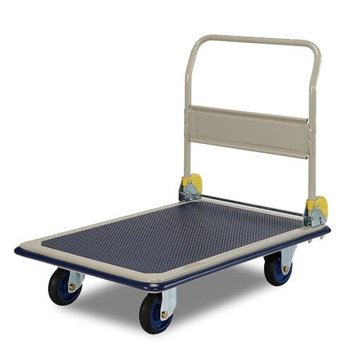 Foldable Hand Trolley 300kg Prestar Brand (Japan) NF-301 - BAS Kuwait BAS Standard 910 X 610 Mm 