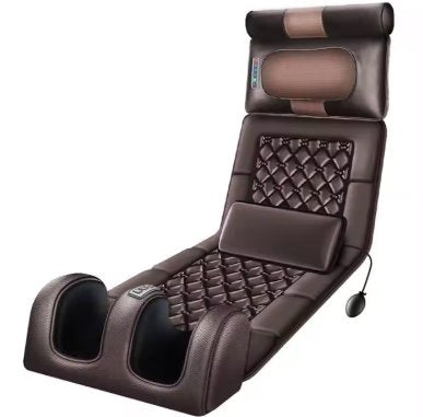Foldable Massage Mattress 24W Full Body Massage Cushion – Kneading, Heating & Vibration - BAS Kuwait Bab Al Saif Standard Standard 
