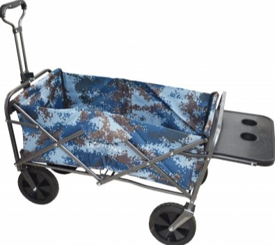 Foldable Outdoor Beach Trolley 4 wheeler - BAS Kuwait Bab Al Saif Green 36.22″ X 21.65″ X 14.96 Inch 