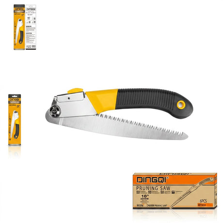 Folding Pruning Saw With Card 10" DINGQI BRAND - BAS Kuwait Bab Al Saif 